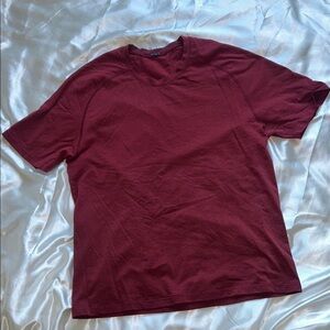 Lululemon Burgundy Short Sleeve Tee